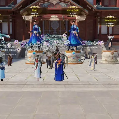 Moonlight Blade M Guild vs Guild